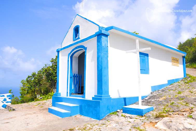 excursion Désirade guadeloupe chapelle