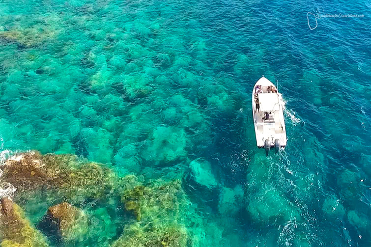 excursion en Guadeloupe bateau